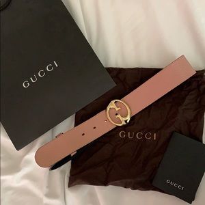 100% authentic Gucci reversible belt